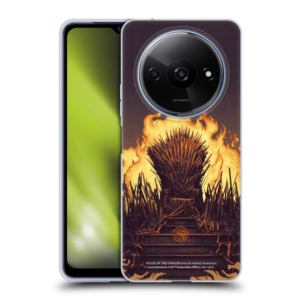 House Of The Dragon: Television Series Art Syrax and Caraxes Soft Gel Case for Xiaomi Redmi A3