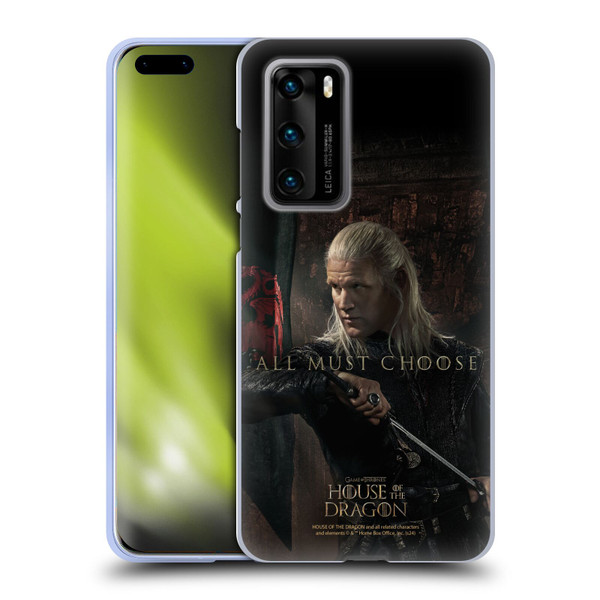 House Of The Dragon: Television Series Season 2 Character Posters Daemon Soft Gel Case for Huawei P40 5G