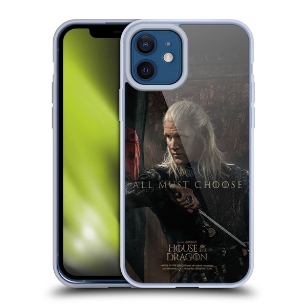 House Of The Dragon: Television Series Season 2 Character Posters Daemon Soft Gel Case for Apple iPhone 12 / iPhone 12 Pro