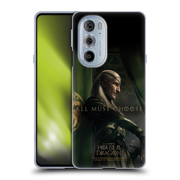 House Of The Dragon: Television Series Season 2 Character Posters Aemond Soft Gel Case for Motorola Edge X30