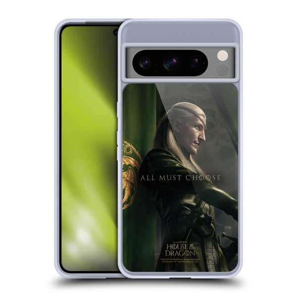 House Of The Dragon: Television Series Season 2 Character Posters Aemond Soft Gel Case for Google Pixel 8 Pro