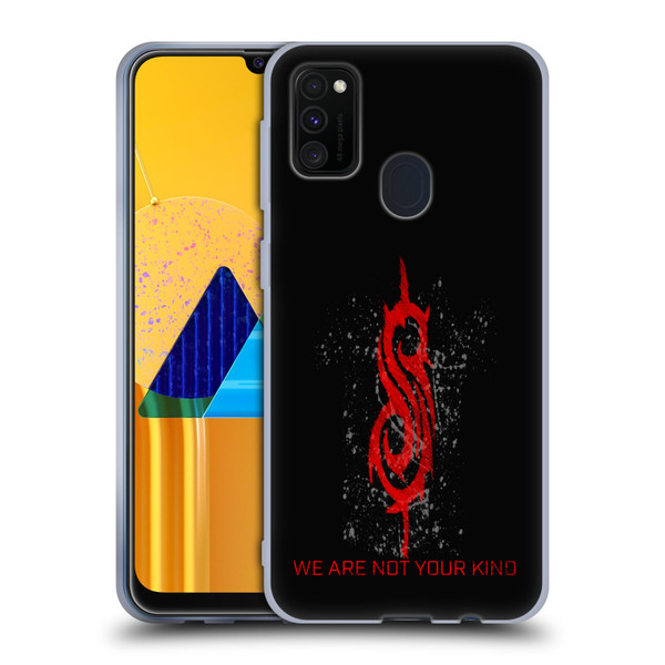 Slipknot We Are Not Your Kind Red Distressed Look Soft Gel Case for Samsung Galaxy M30s (2019)/M21 (2020)