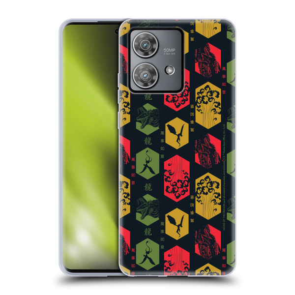 House Of The Dragon: Television Series Year Of The Dragon Pattern Soft Gel Case for Motorola Edge 40 Neo 5G