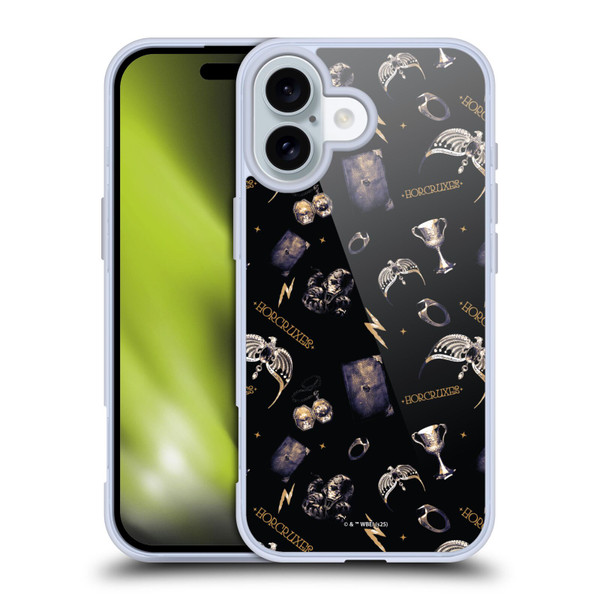 Harry Potter Dementors Kiss Horcruxes Pattern Soft Gel Case for Apple iPhone 16