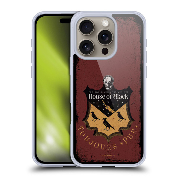 Harry Potter Dementors Kiss House Of Black Soft Gel Case for Apple iPhone 16 Pro