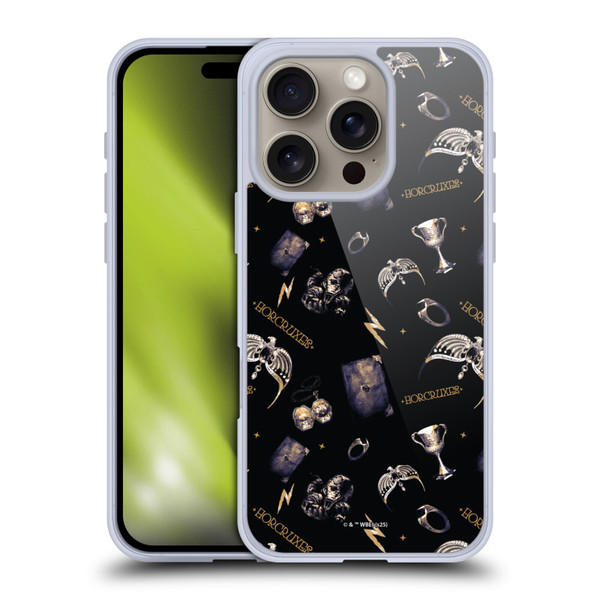 Harry Potter Dementors Kiss Horcruxes Pattern Soft Gel Case for Apple iPhone 16 Pro