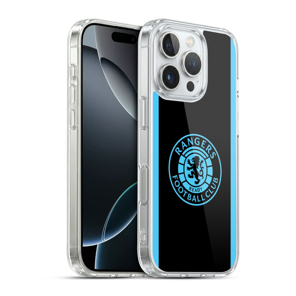 Rangers FC Crest Light Blue Soft Gel Case for Apple iPhone 16 Pro & MagSafe