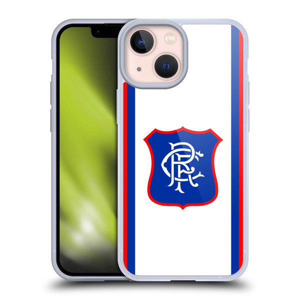 Rangers FC 2024/25 Kit Away Soft Gel Case for Apple iPhone 13 Mini