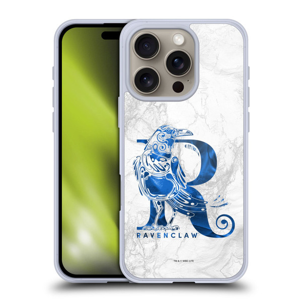 Harry Potter Deathly Hallows IX Ravenclaw Aguamenti Soft Gel Case for Apple iPhone 16 Pro