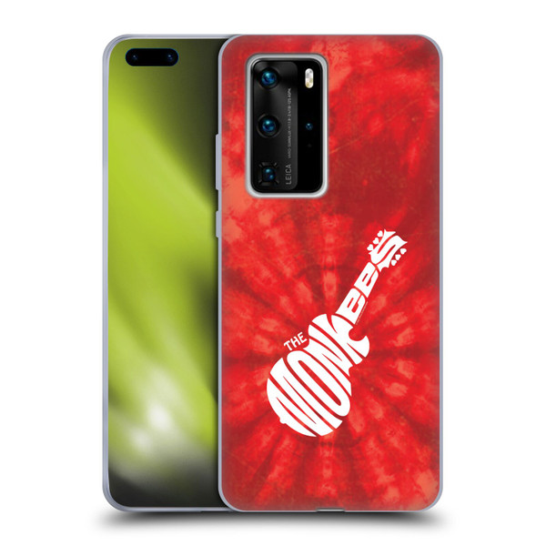 The Monkees Graphics Logo In Red Soft Gel Case for Huawei P40 Pro / P40 Pro Plus 5G
