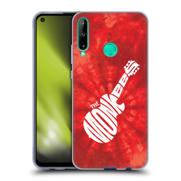 The Monkees Graphics Logo In Red Soft Gel Case for Huawei P40 lite E