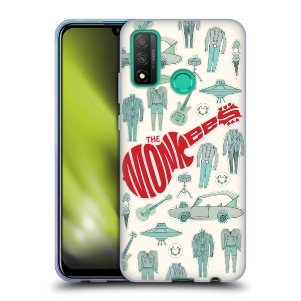 The Monkees Graphics Pattern Soft Gel Case for Huawei P Smart (2020)