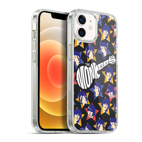 The Monkees Graphics Band Members Soft Gel Case for Apple iPhone 12 / iPhone 12 Pro & MagSafe