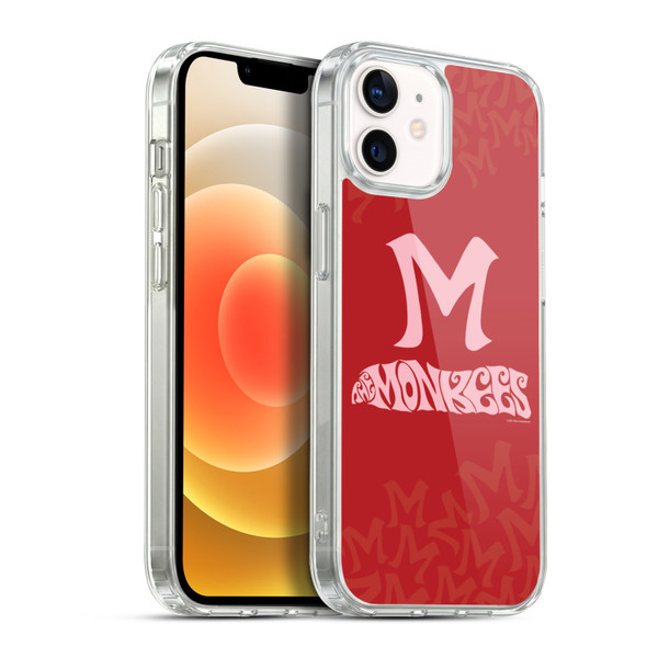 The Monkees Graphics Logotype Soft Gel Case for Apple iPhone 12 / iPhone 12 Pro & MagSafe