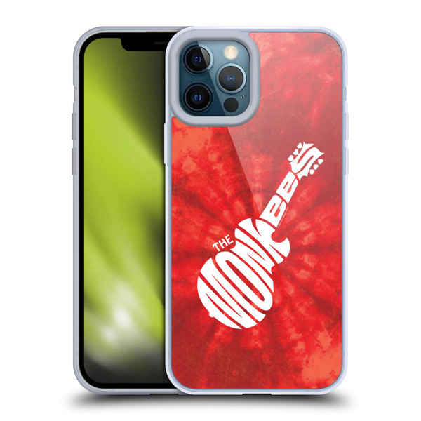 The Monkees Graphics Logo In Red Soft Gel Case for Apple iPhone 12 Pro Max