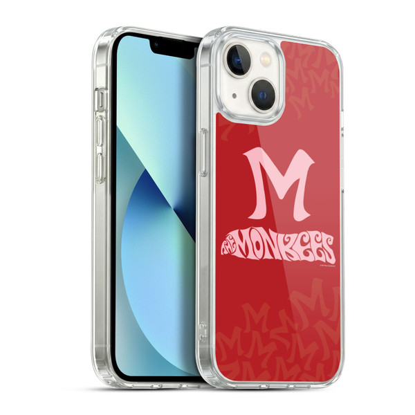 The Monkees Graphics Logotype Soft Gel Case for Apple iPhone 13