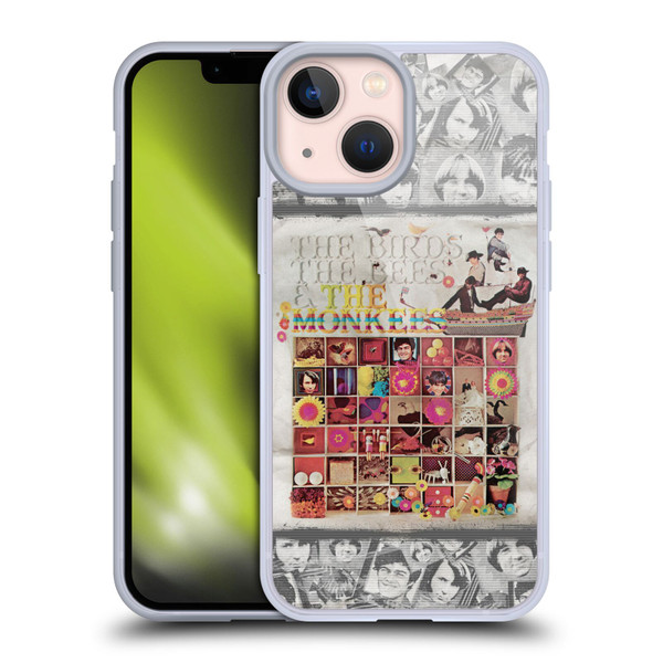The Monkees Graphics The Birds And The Bees Soft Gel Case for Apple iPhone 13 Mini
