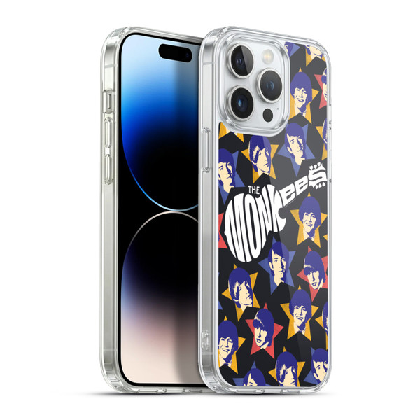 The Monkees Graphics Band Members Soft Gel Case for Apple iPhone 13 Pro Max & MagSafe