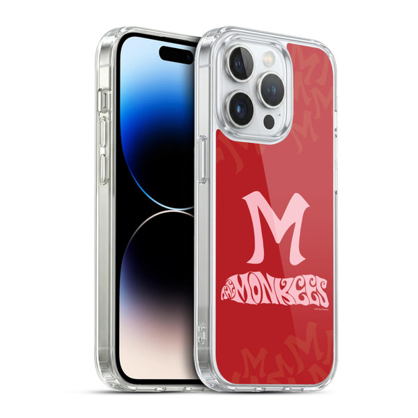 The Monkees Graphics Logotype Soft Gel Case for Apple iPhone 13 Pro & MagSafe