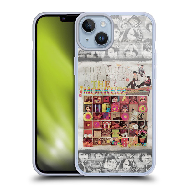 The Monkees Graphics The Birds And The Bees Soft Gel Case for Apple iPhone 14 Plus