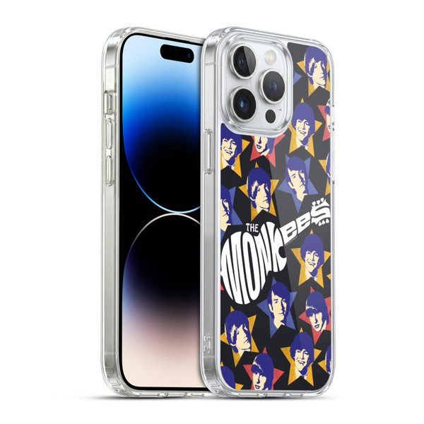 The Monkees Graphics Band Members Soft Gel Case for Apple iPhone 14 Pro Max & MagSafe