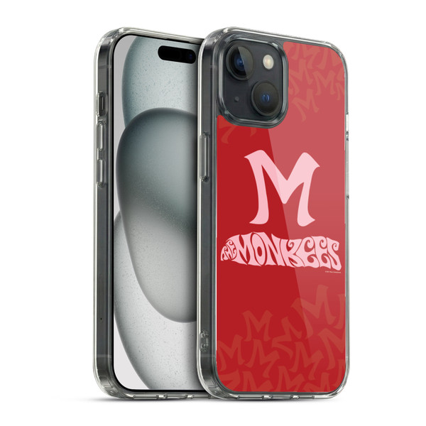 The Monkees Graphics Logotype Soft Gel Case for Apple iPhone 15 & MagSafe