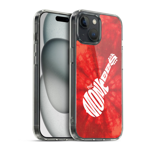 The Monkees Graphics Logo In Red Soft Gel Case for Apple iPhone 15 & MagSafe
