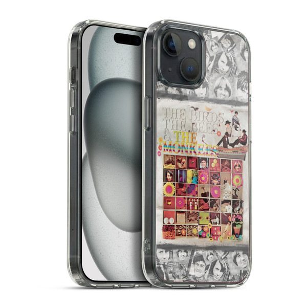 The Monkees Graphics The Birds And The Bees Soft Gel Case for Apple iPhone 15 Plus & MagSafe