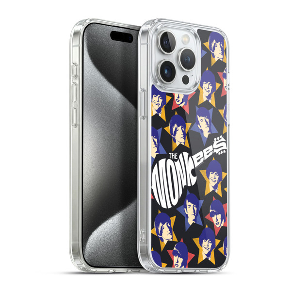 The Monkees Graphics Band Members Soft Gel Case for Apple iPhone 15 Pro Max & MagSafe
