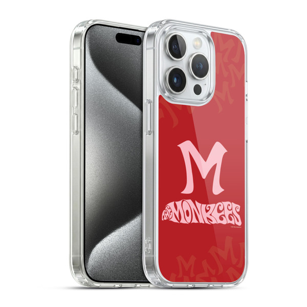 The Monkees Graphics Logotype Soft Gel Case for Apple iPhone 15 Pro & MagSafe