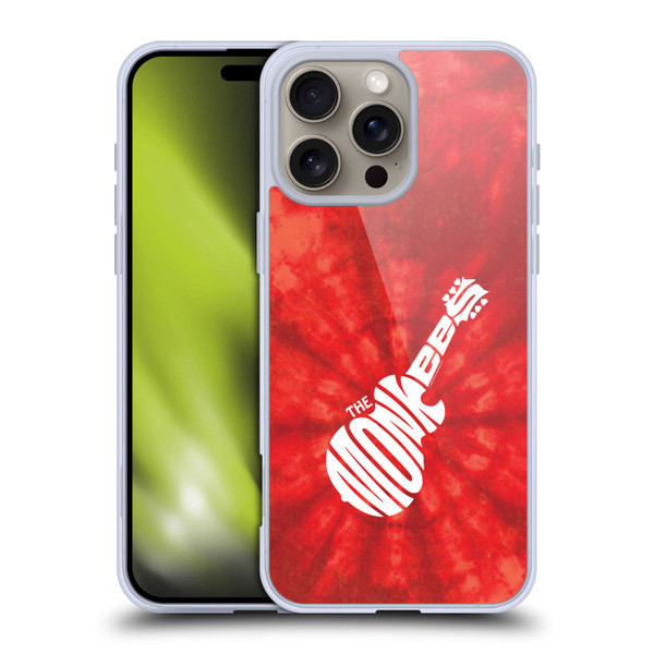 The Monkees Graphics Logo In Red Soft Gel Case for Apple iPhone 16 Pro Max
