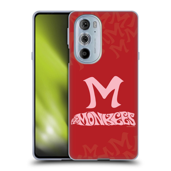 The Monkees Graphics Logotype Soft Gel Case for Motorola Edge X30