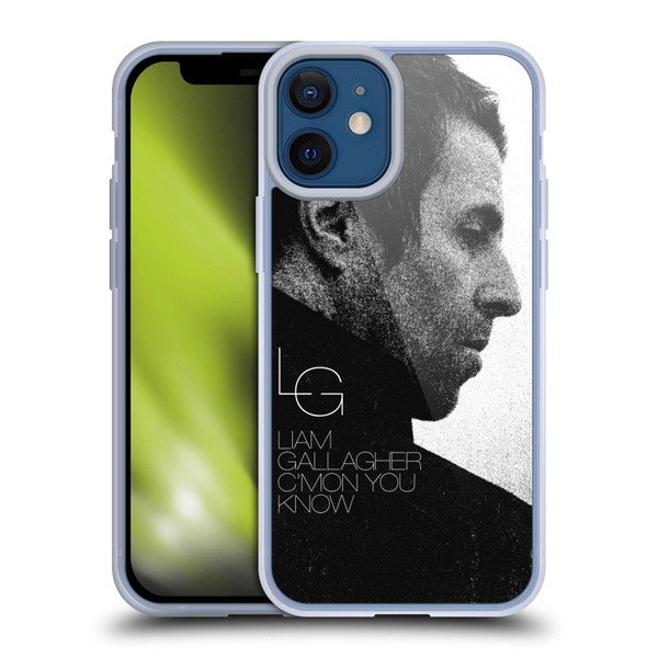 Liam Gallagher Graphics C'mon You Know Album Soft Gel Case for Apple iPhone 12 Mini
