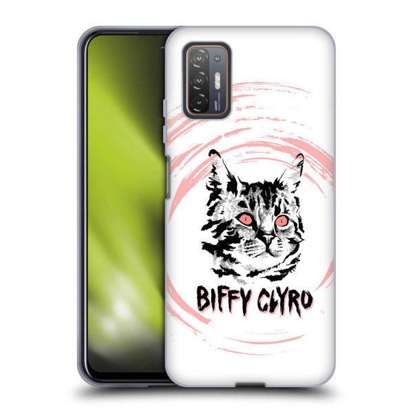 Biffy Clyro Graphics Cat Soft Gel Case for HTC Desire 21 Pro 5G