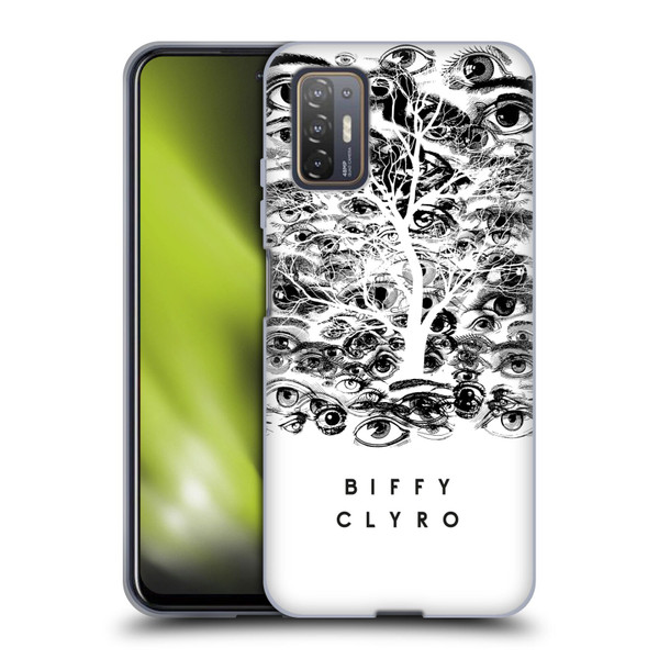 Biffy Clyro Graphics Eyes Soft Gel Case for HTC Desire 21 Pro 5G