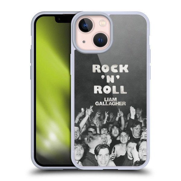 Liam Gallagher Graphics Album Cover Soft Gel Case for Apple iPhone 13 Mini