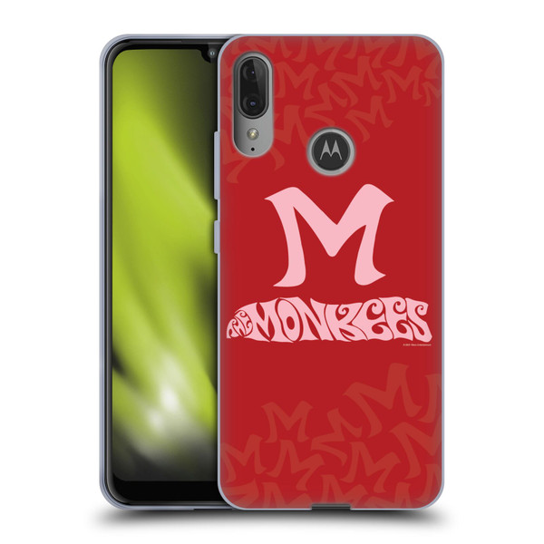 The Monkees Graphics Logotype Soft Gel Case for Motorola Moto E6 Plus