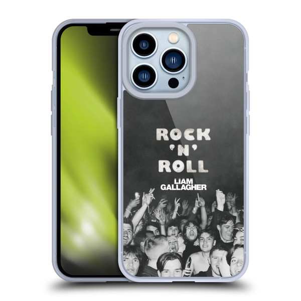 Liam Gallagher Graphics Album Cover Soft Gel Case for Apple iPhone 13 Pro