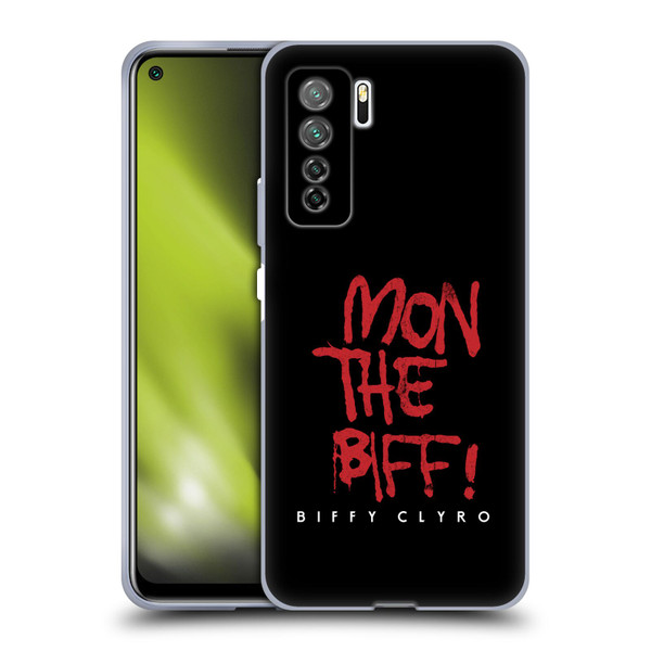Biffy Clyro Graphics Mon The Biff Soft Gel Case for Huawei Nova 7 SE/P40 Lite 5G