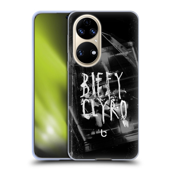 Biffy Clyro Graphics Black White Soft Gel Case for Huawei P50