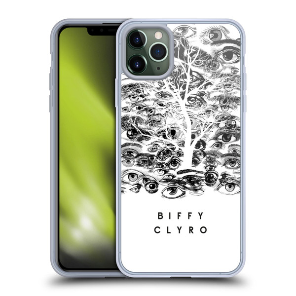 Biffy Clyro Graphics Eyes Soft Gel Case for Apple iPhone 11 Pro Max
