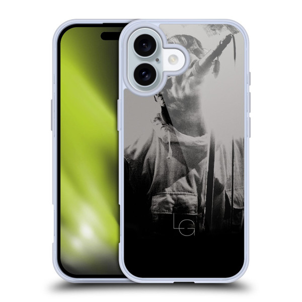 Liam Gallagher Graphics Concert Soft Gel Case for Apple iPhone 16