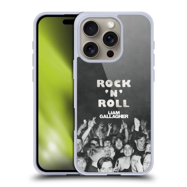 Liam Gallagher Graphics Album Cover Soft Gel Case for Apple iPhone 16 Pro