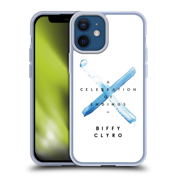 Biffy Clyro Graphics A Celebration Of Endings Soft Gel Case for Apple iPhone 12 Mini