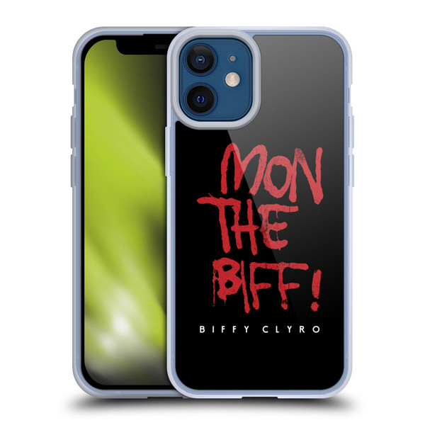 Biffy Clyro Graphics Mon The Biff Soft Gel Case for Apple iPhone 12 Mini