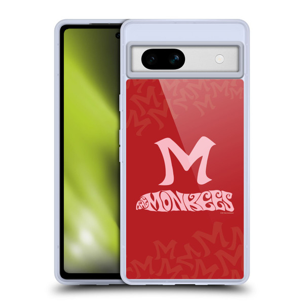 The Monkees Graphics Logotype Soft Gel Case for Google Pixel 7a