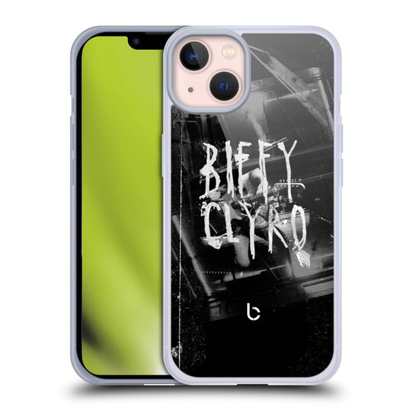 Biffy Clyro Graphics Black White Soft Gel Case for Apple iPhone 13