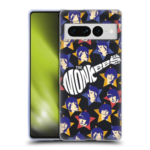 The Monkees Graphics Band Members Soft Gel Case for Google Pixel 7 Pro