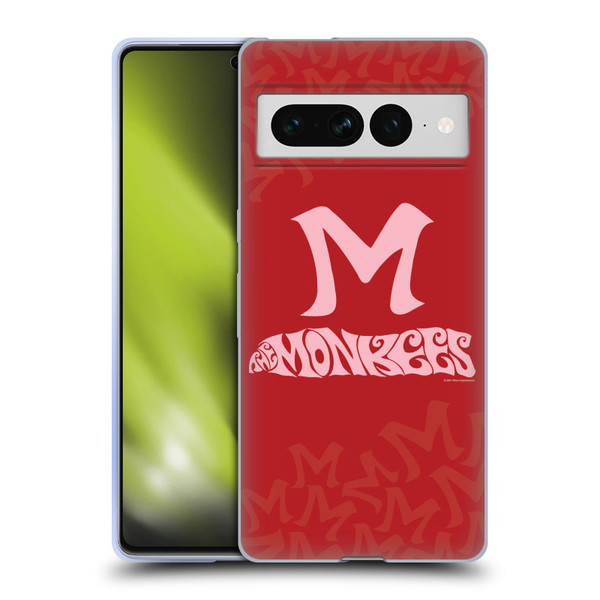 The Monkees Graphics Logotype Soft Gel Case for Google Pixel 7 Pro