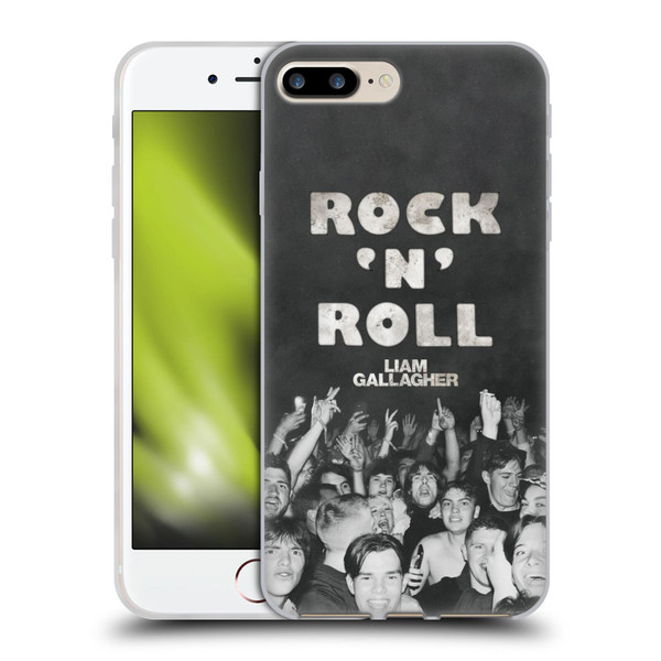 Liam Gallagher Graphics Album Cover Soft Gel Case for Apple iPhone 7 Plus / iPhone 8 Plus